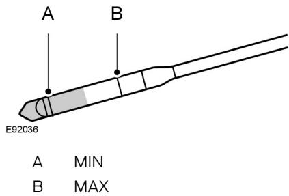 FORD RANGER 2012 - JAUGE DE NIVEAU D’HUILE MOTEUR - 2.5L DURATEC-HE (122KW/165CH) - MI4 - 1