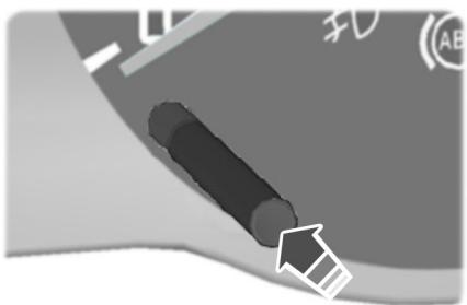 FORD RANGER 2012 - RéGLAGE DE L'INTENSITÉ D'éCLAIRAGE DU COMBINÉ DES INSTRUMENTS - 1