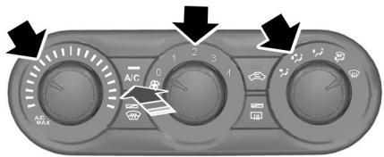 FORD RANGER 2012 - Réglages recommends pour la fonction de refroidissement - 1