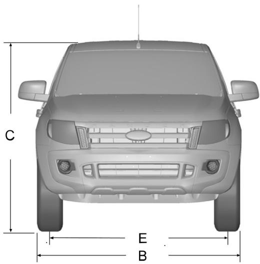FORD RANGER 2012 - Cabine longue 4 portes - 1