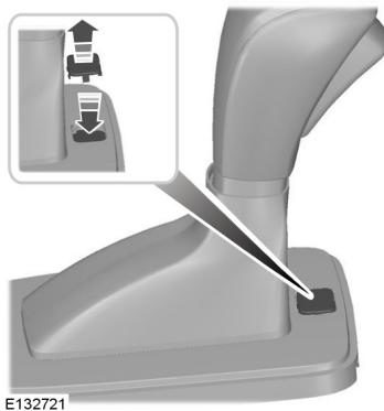 FORD RANGER 2012 - Bouton de déverrouillage d'urgence de la position Stationnement - 1