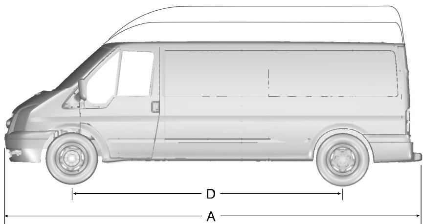 FORD TRANSIT 2010 - Spécifications techniques - 2