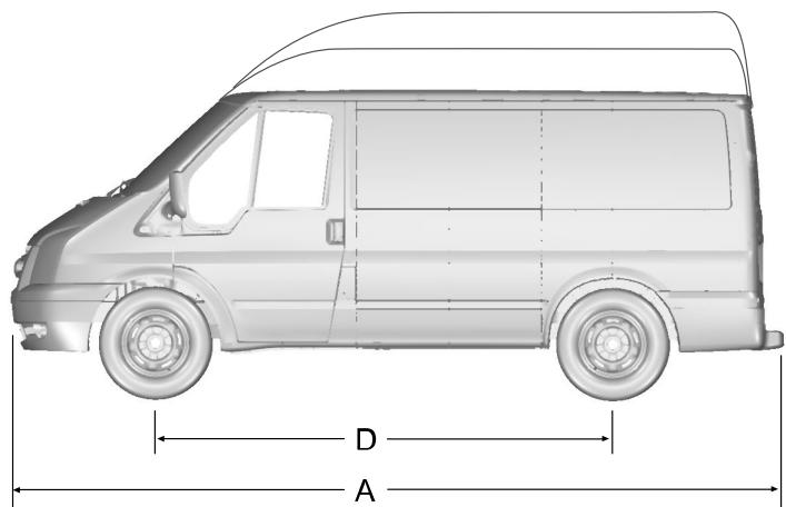 FORD TRANSIT 2010 - Empattement court - 2