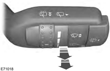 FORD TRANSIT 2010 - Lave-glace de lunette arrière - 1