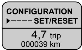 FORD TRANSIT 2010 - Menu Configuration - 1
