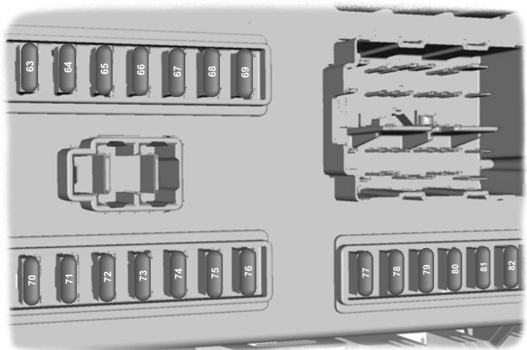 FORD TRANSIT 2010 - Fusibles - 1