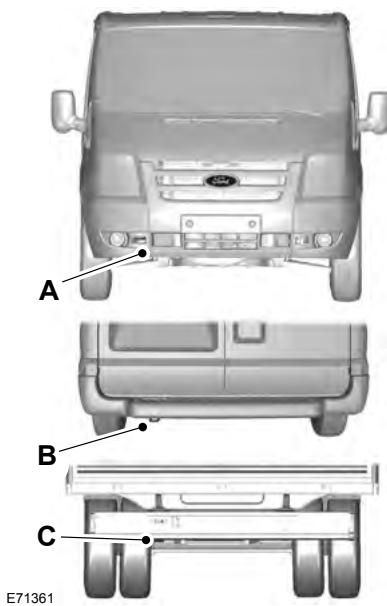 FORD TRANSIT 2010 - Fusibles - 1