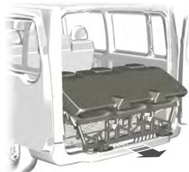 FORD TRANSIT 2010 - Dépose la banquette arrière - 2