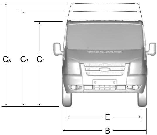 FORD TRANSIT 2010 - Spécifications techniques - 1