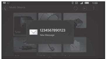 SONY MEX N5200BT.EUR,  MEX-N5200BT - Annunci di varie informazioni tramite guida vocale (solo smartphone Android) - 1