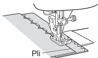 TOYOTA 8000 - - Utilisation du pied-de-biche pour zigzag - 1
