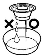 INVERTER 7902 - Remettez le filtré du pointeau dans le pointeau pour vérifier si le combustible liquide s'écoule bien. - 2