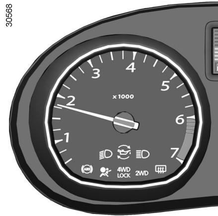 DACIA DUSTER 2010 - Déactivation de l'airbag passager avant (suivant véhicule) - 3