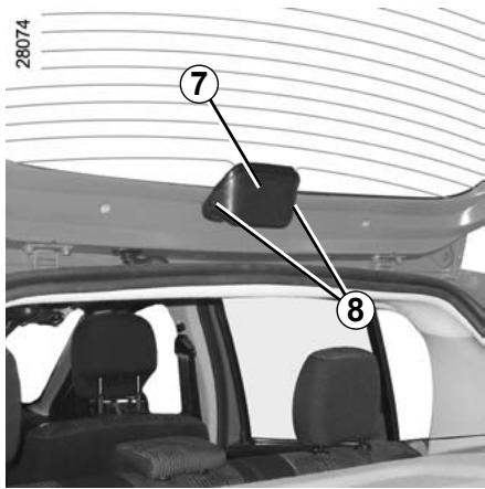DACIA SANDERO 2010 - 3AДнE ΦОHAPи: 3aMeHa JIamn (npOdoJIxKeHne) - 1
