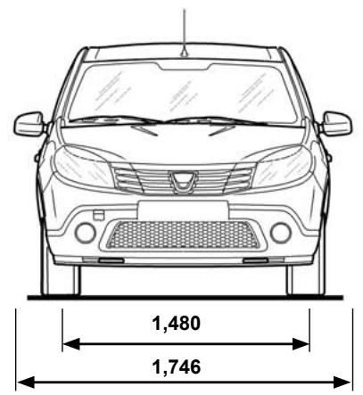 DACIA SANDERO 2010 - Глaba 6:TEXHuceckue xapakmepucmuku - 4