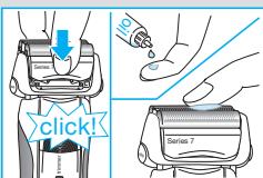 BRAUN 720S 6 - Personalizing your shaver - 13