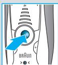 BRAUN 720S-6 - Anpassa rakapparatensinställninger - 4
