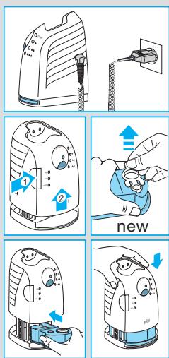 BRAUN 790CC-4 - Instalacao do aparecido de limpeza Clean&Renew - 1
