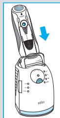 BRAUN 790CC-4 - Carica e pulizia del rasoio - 3
