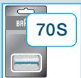 BRAUN 790CC-4 - Bytte av skjareblad og lamellkniv/ tilbakestilling - 3