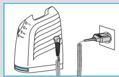 BRAUN 790CC-4 - Laddning och rengöring av rakapparaten - 1