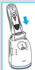 BRAUN 790CC-4 - Lading og rengjoring av barbermaskinen - 7