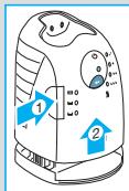 BRAUN 799CC-6WD,  SERIES 7 799CC-7 WET&DRY - Laden und Reinigen des Rasierers - 2
