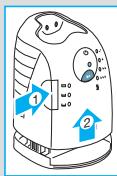 BRAUN 799CC-6WD,  SERIES 7 799CC-7 WET&DRY - Charging and cleaning the shaver - 2