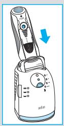 BRAUN 799CC-6WD,  SERIES 7 799CC-7 WET&DRY - Instalacao do aparecido de limpeza Clean&amp;Renew - 7