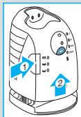 BRAUN 799CC-6WD,  SERIES 7 799CC-7 WET&DRY - Parranajokoneen lataaminen ja puhdistaminen - 2