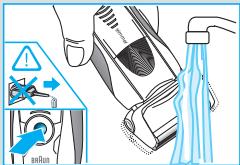 BRAUN 799CC-6WD,  SERIES 7 799CC-7 WET&DRY - Automatisk rengöring - 9