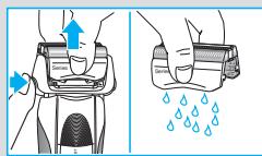 BRAUN 799CC-6WD,  SERIES 7 799CC-7 WET&DRY - Limpeza manual - 3