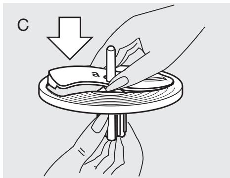 BRAUN K 650-600 - Utilizzo delle lame per affettare, sminuzzare, gratugiare - 1