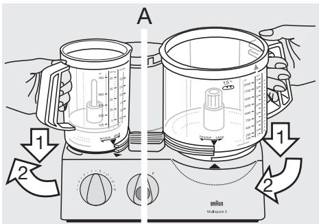 BRAUN K700-K700 BLACK - Montarea bolurilor ⑦ sì - 1