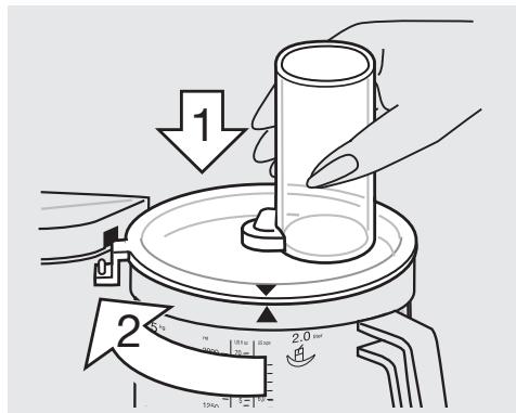 BRAUN K700-K700 BLACK - Lama pentru feliat fin - a ⑥ Viteza 1 - 2 - 1