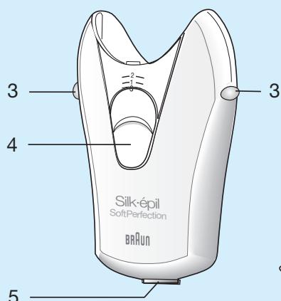 BRAUN SILK EPIL 3 3270-N,  SILK EPIL 3 3370 N EDITION LIMITEE,  SILKEPIL3 3170 N SOLO - 4