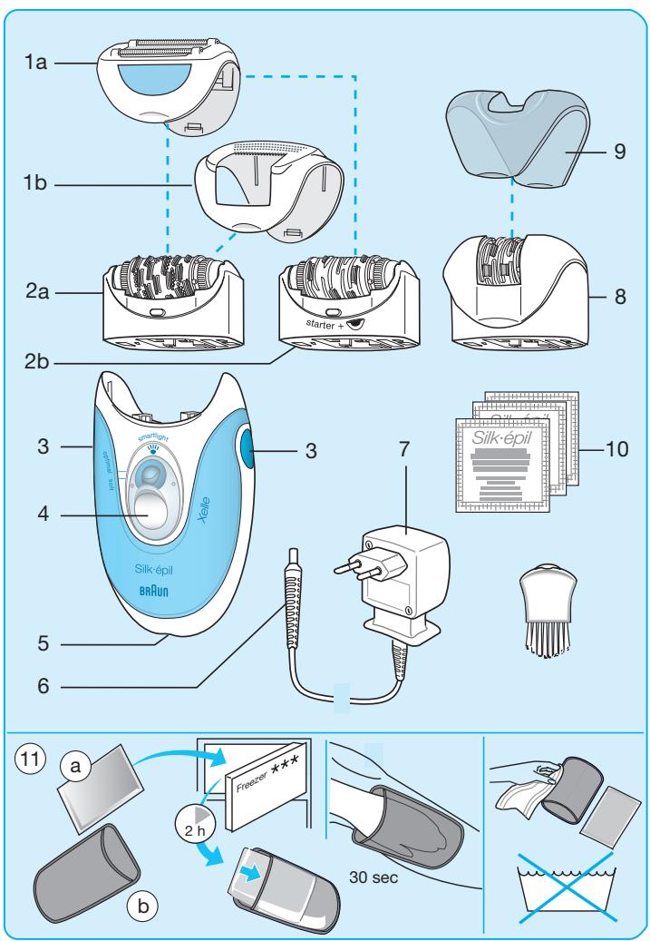 BRAUN SILK EPIL 5 CORPS ET VISAGE 5580-N - 1