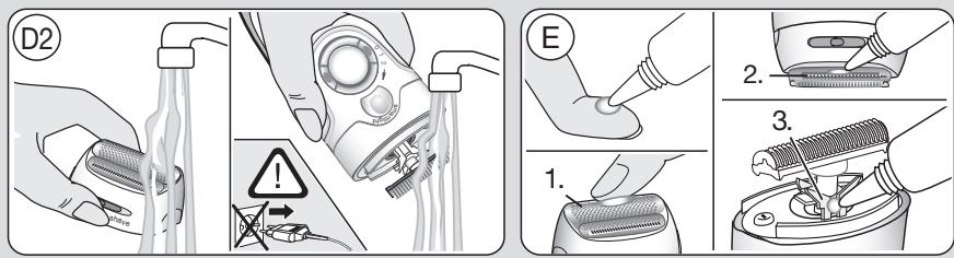 BRAUN SILK EPIL 7 7891 WD VENUS DUAL EPILATOR - Braun Infolines - 22