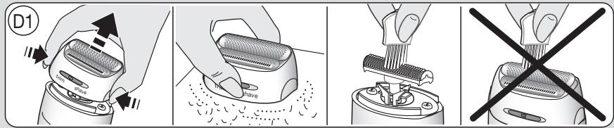 BRAUN SILK EPIL 7 XPRESSIVE PRO 7681 WET & DRY - Braun Infolines - 21