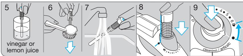 5 vinegar or lemon juice 6 7 8 cleaning / articic 9
