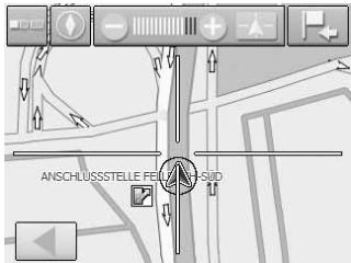 SONY NV-U50 - Map scrolling mode - 1
