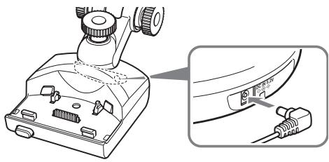 SONY NV-U50 - Connect the cradle to the car cigarette lighter socket. - 1