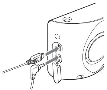 SONY NV-U50 - Σύνδεση με τοῦ unολογίστή - 1