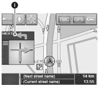SONY NV-U50 - Schermata della mappa 2D - 4