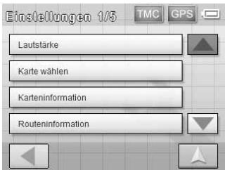 SONY NV-U50 - Berühren Sie „Einstellungen" und dann die gewünschte Option. - 1