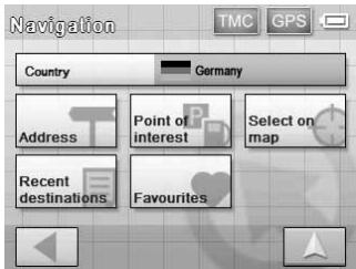 SONY NV-U50 - Setting the destination and starting guidance - 1