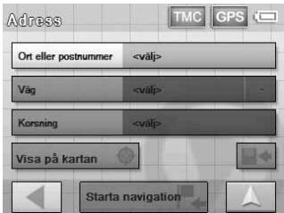 SONY NV-U50 - Visa huvudmenyn. - 2