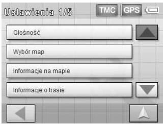 SONY NV-U50 - Dotknij przycisku „Ustawenia“, a nastepnie dotknij wybranego elementu. - 1