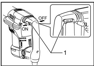 MAKITA HM0870C - Switch action - 1