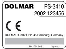 MAKITA PS3410 - Garantie - 3